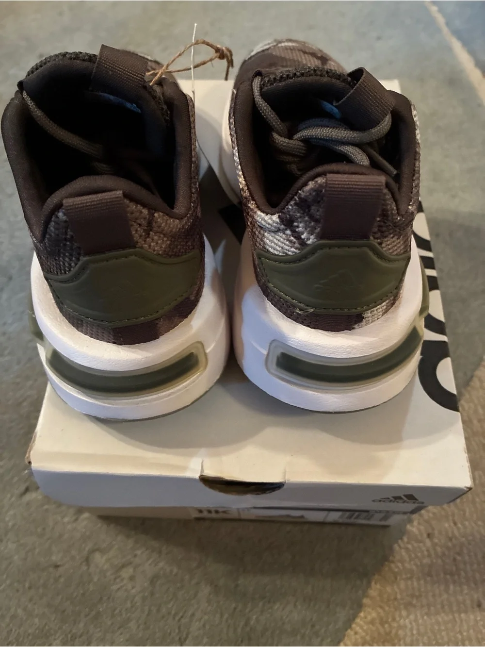 Toddler Boy Adidas Racer Camo Sneakers